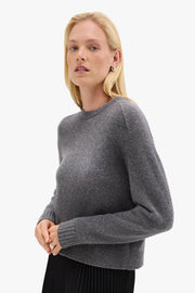 Cropped Crewneck Cashmere