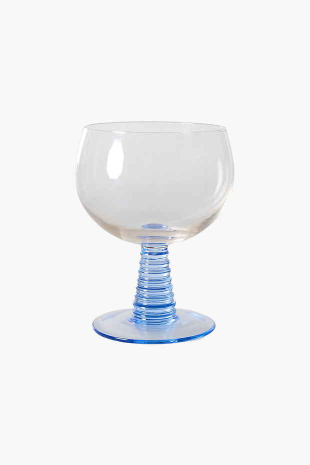 Swirl Wine Glass Low