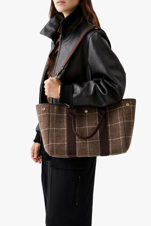 Traversée L Hunting Tweed