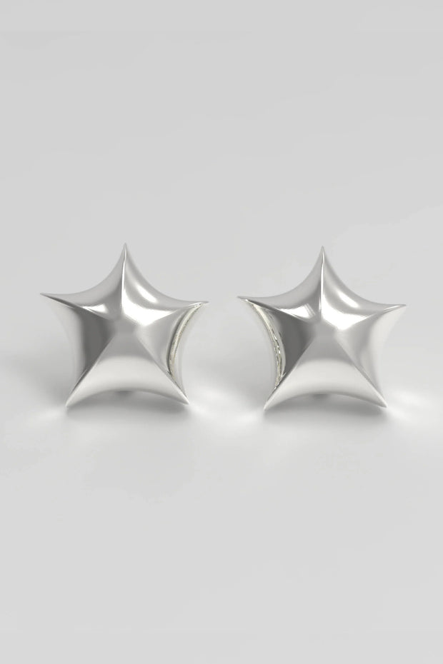 Star Clip Earrings