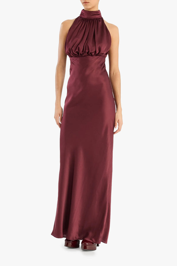 Sleeveless Silk Dress