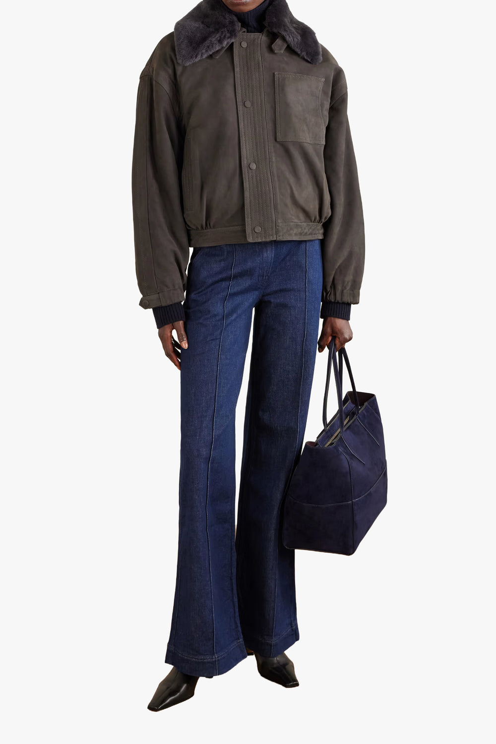 Relaxed Bomber Jacket