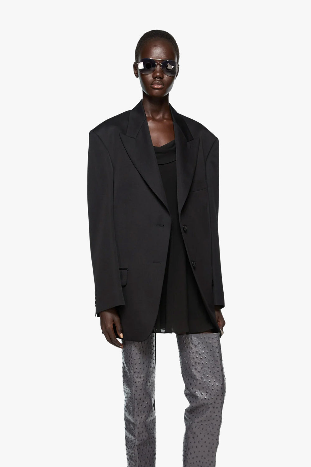 Single-Breasted Suit Jacket