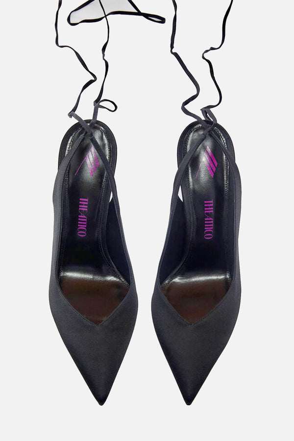 105mm Venus Slingback Satin