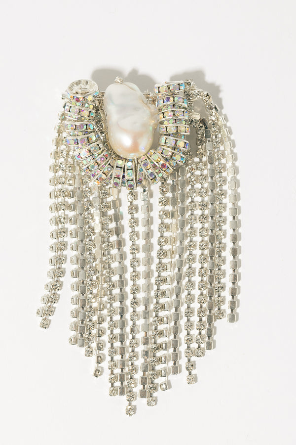 Octopus Fringe Brooch