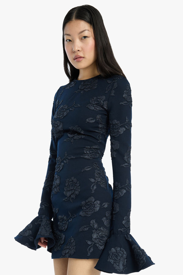Jacquard Mini Dress