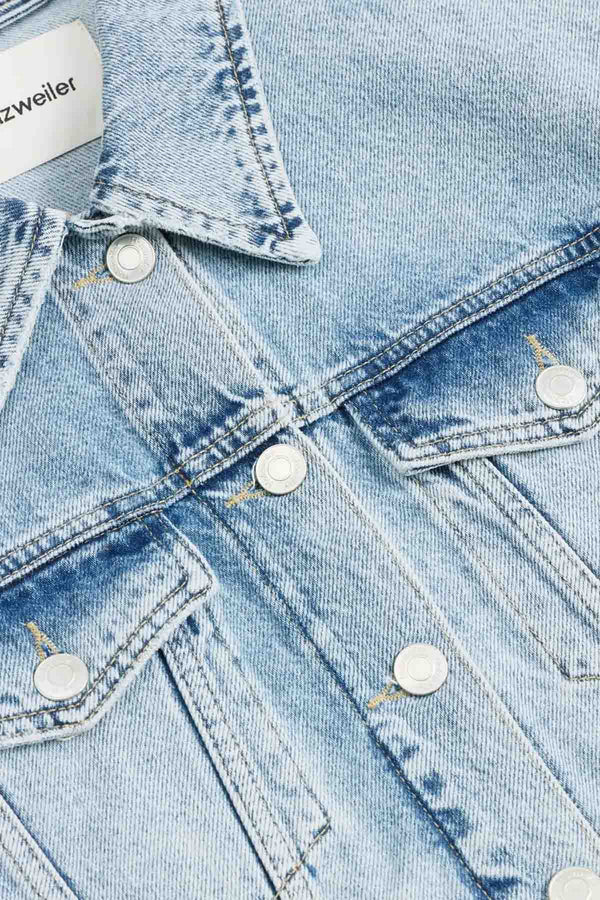 W Cropped Denim Jacket