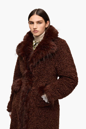 Alternative Shearling Coat