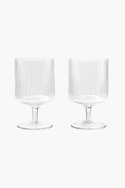 2-Pack Ripple Wine Glasses