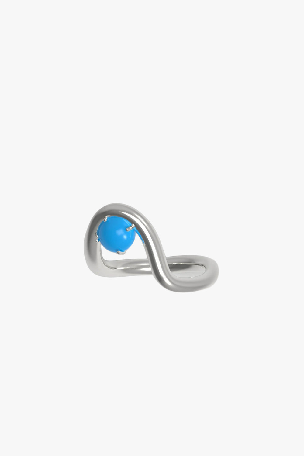 Band Ring II Turquoise Silver