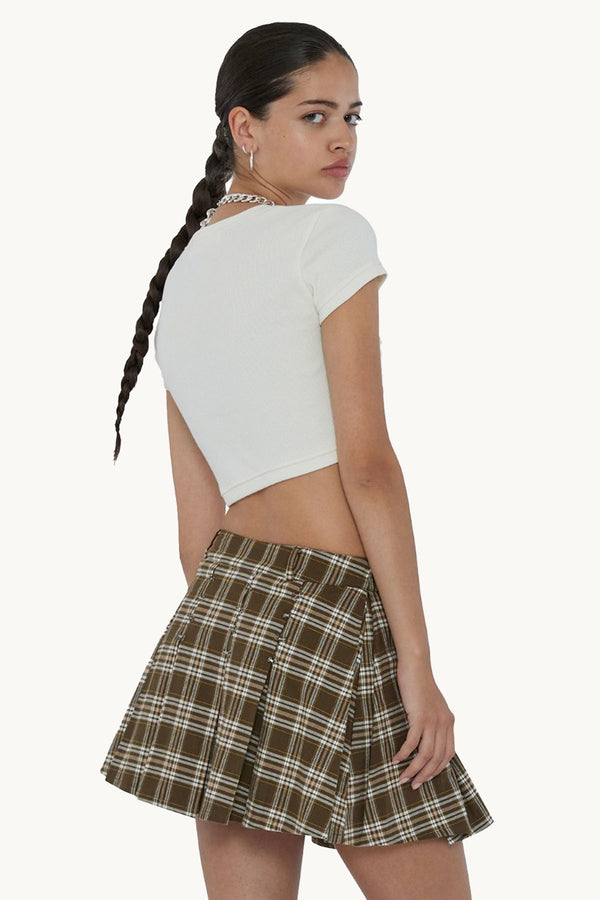 Mini Pleat Skirt