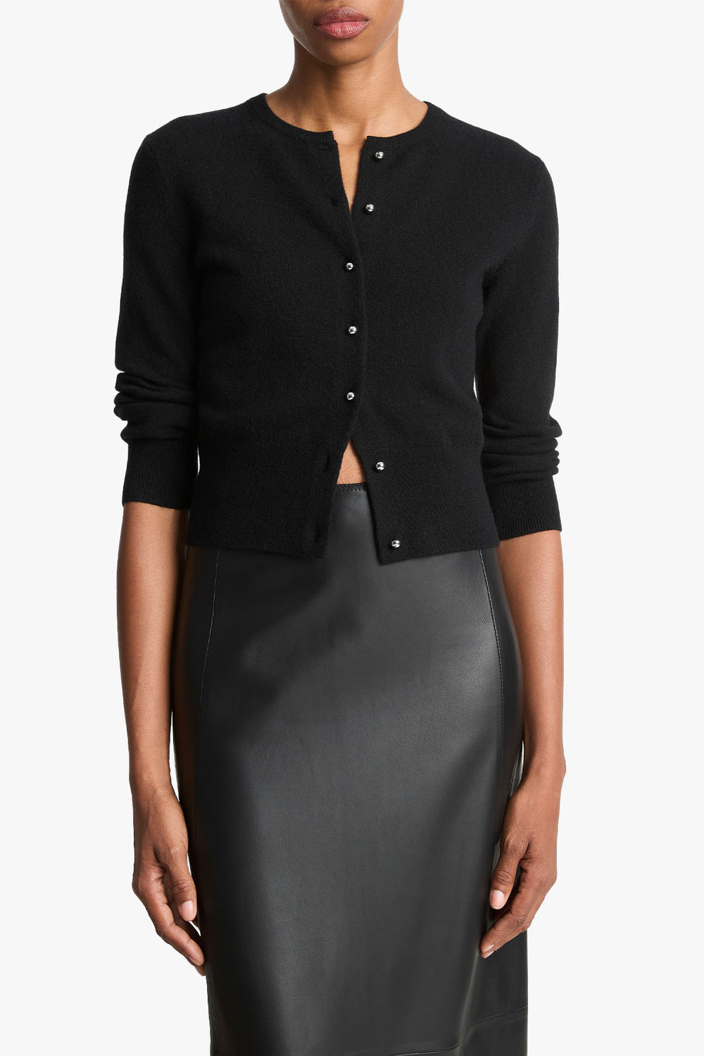 Metal Button Cardigan