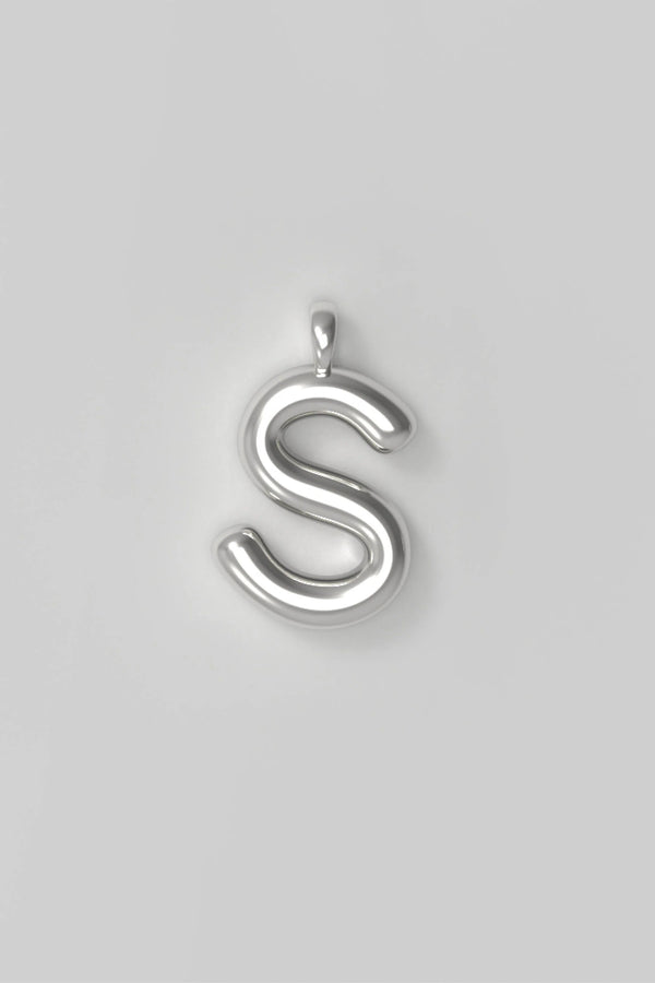 Letter charm Large S