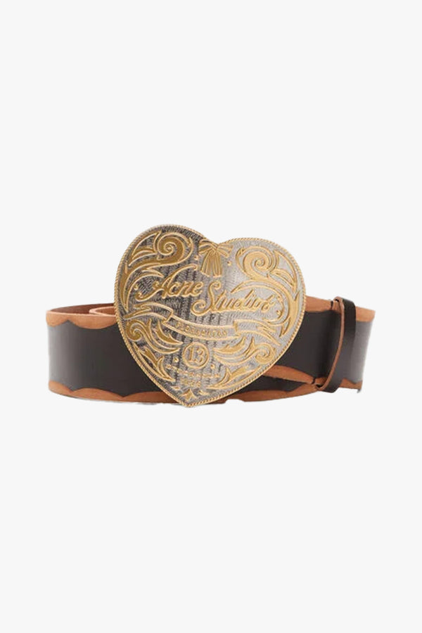 Heart Buckle Belt