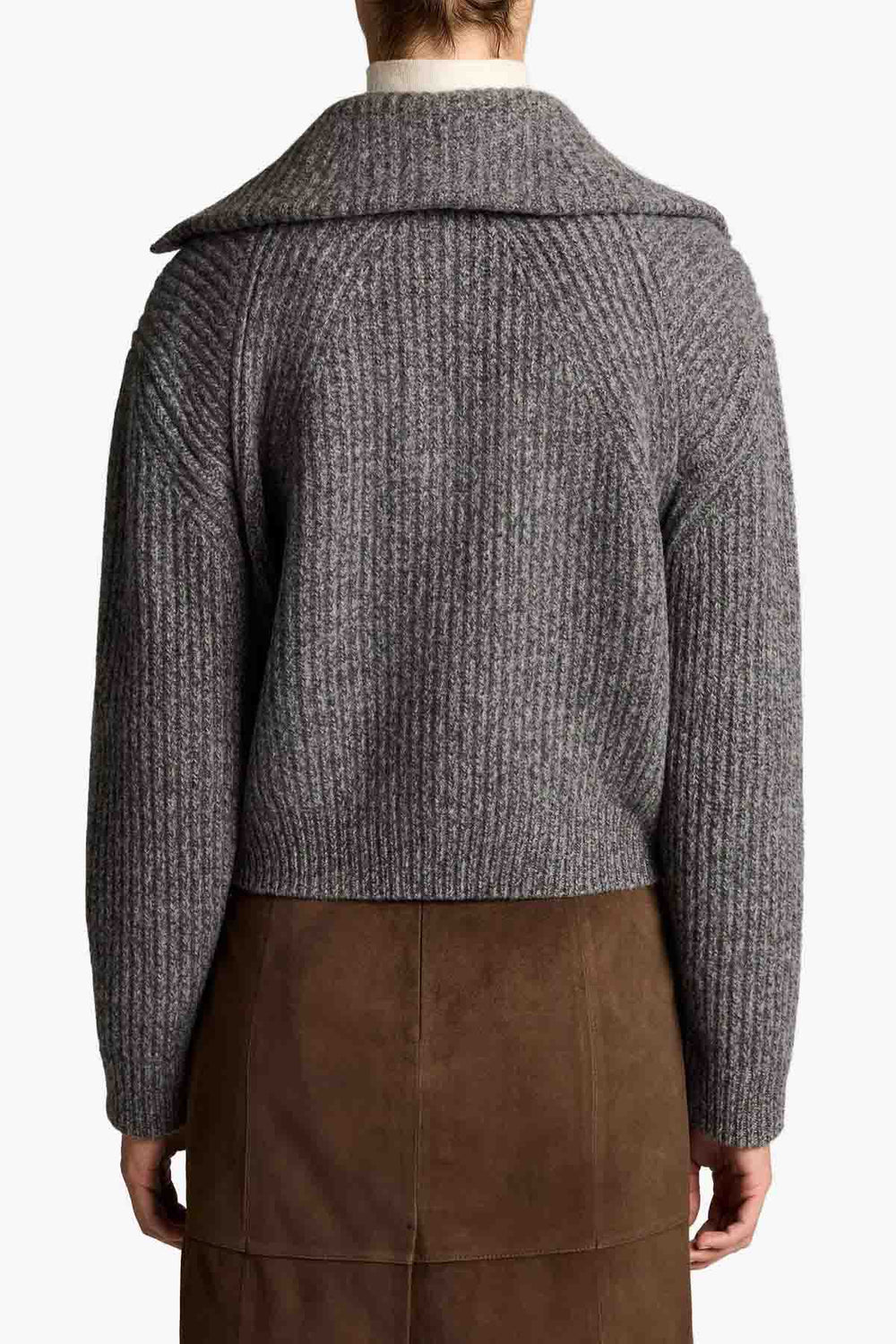 Sailor Collar Half Zip