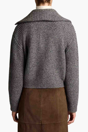 Sailor Collar Half Zip