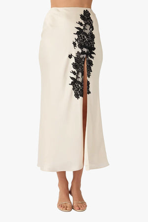 Elva Satin Skirt