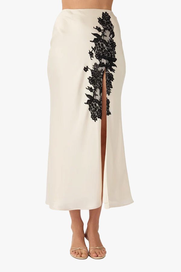 Elva Satin Skirt