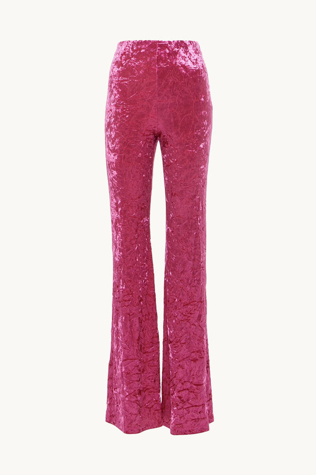 Velvet Flared Pants