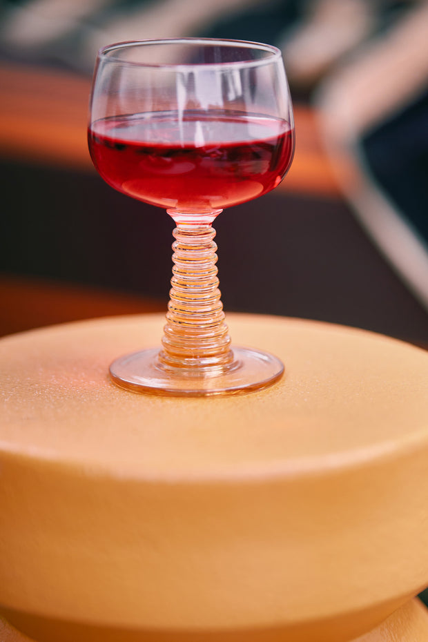 Swirl Wine Glass High