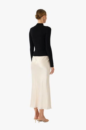 Elva Satin Skirt