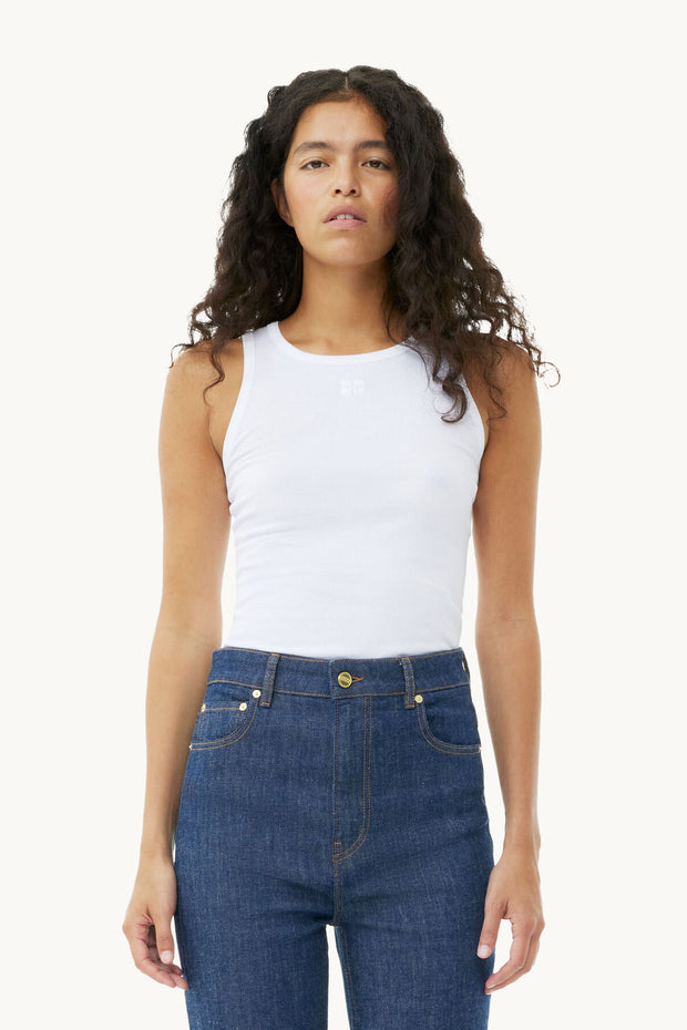 Soft Cotton Rib Tank Top