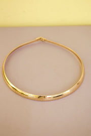 Gold Omega Necklace