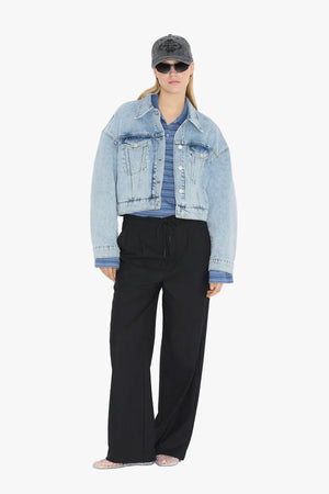 W Cropped Denim Jacket