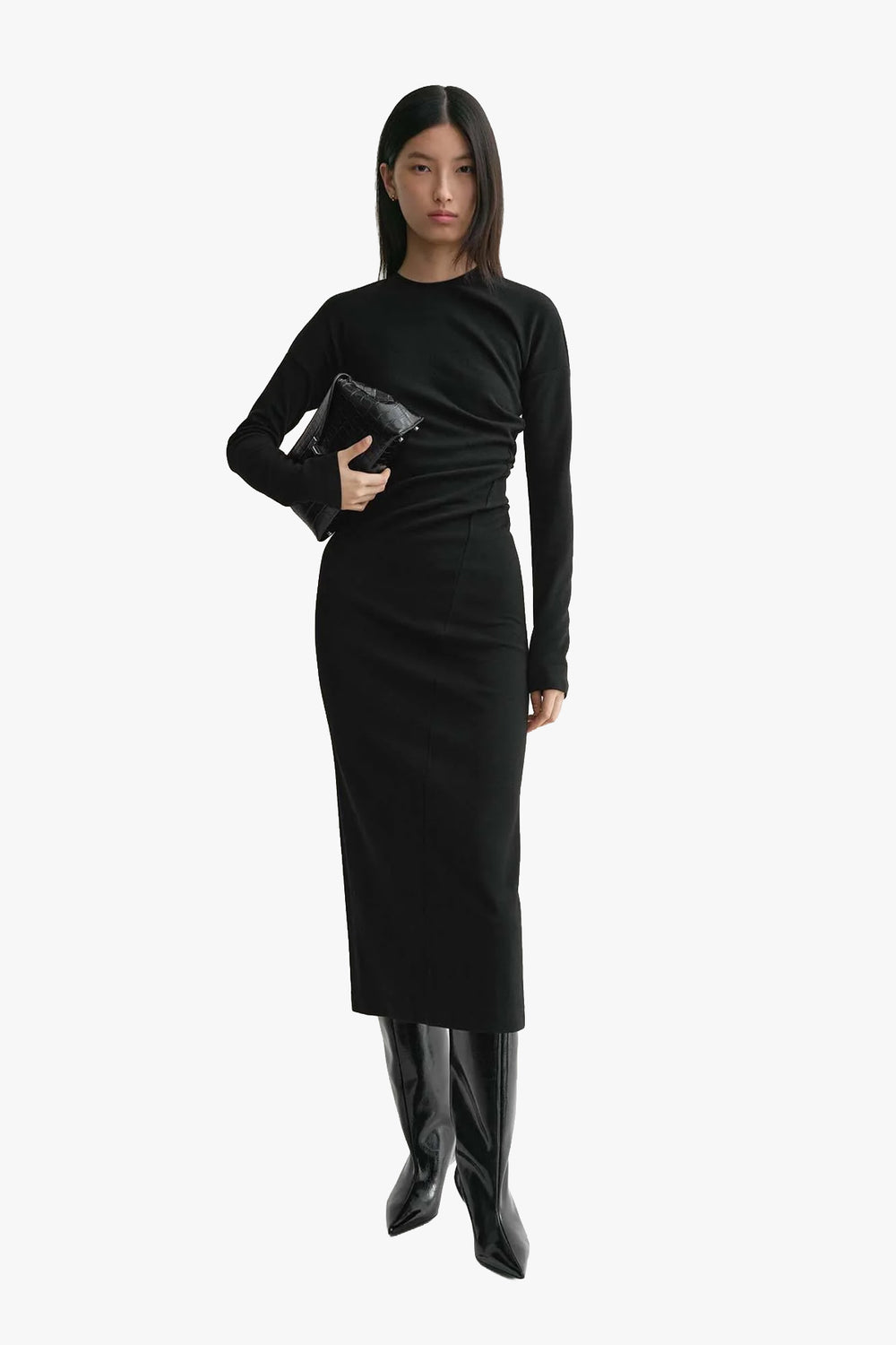 Twisted Jersey Dress