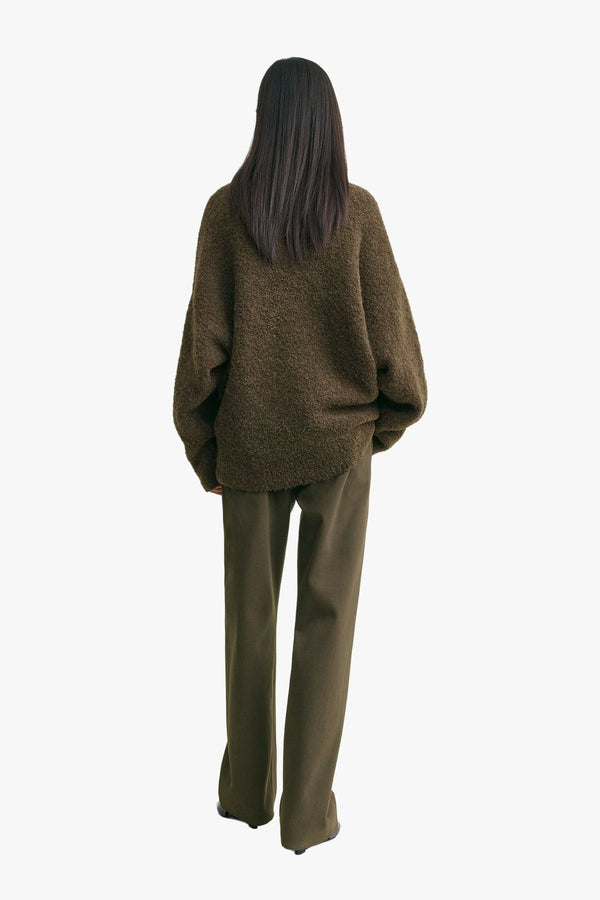 Bouclé Turtleneck