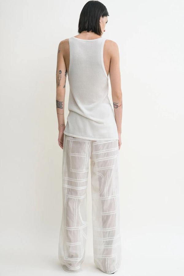 Monogram Crochet PJ Bottoms