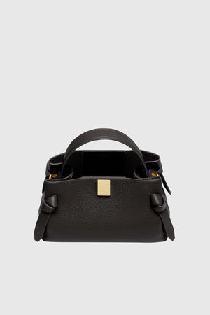 Gyoza Mini Pebble Grain Leather