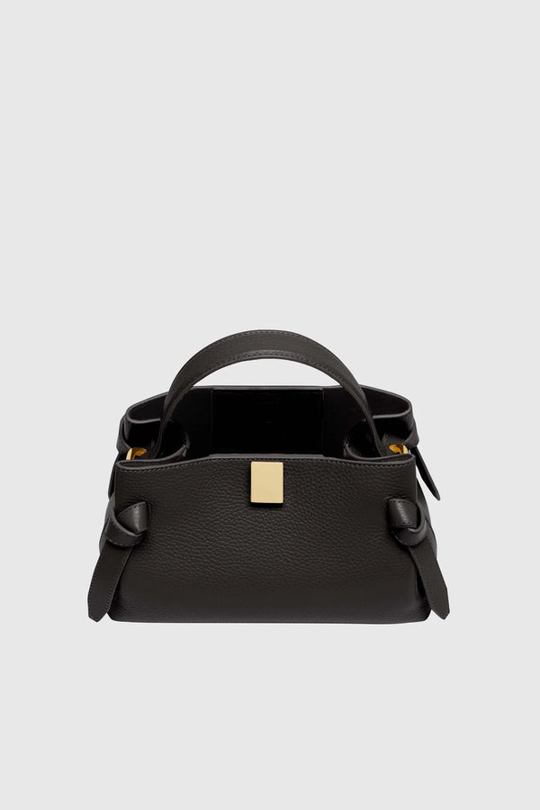 Gyoza Mini Pebble Grain Leather