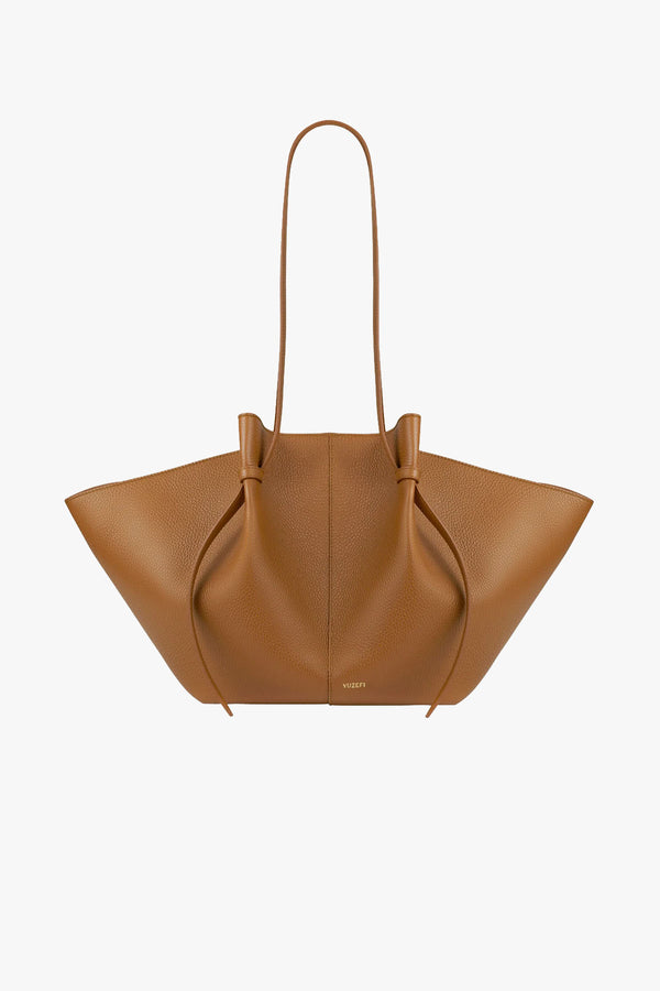 Large Mochi Pebble Grain Leather