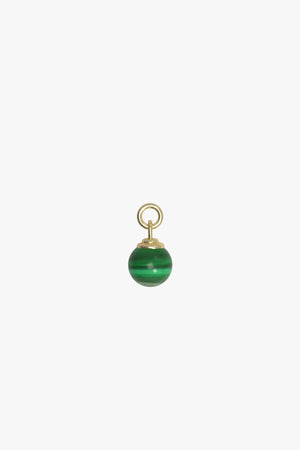 Lolly Charm Malachite Pleated