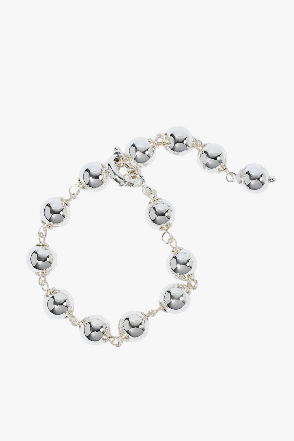 Silver Sphere Bracelet