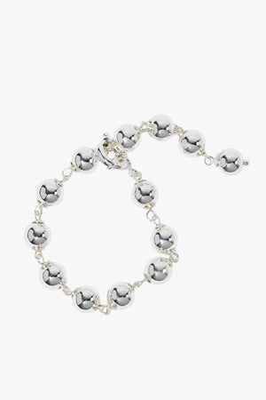 Silver Sphere Bracelet