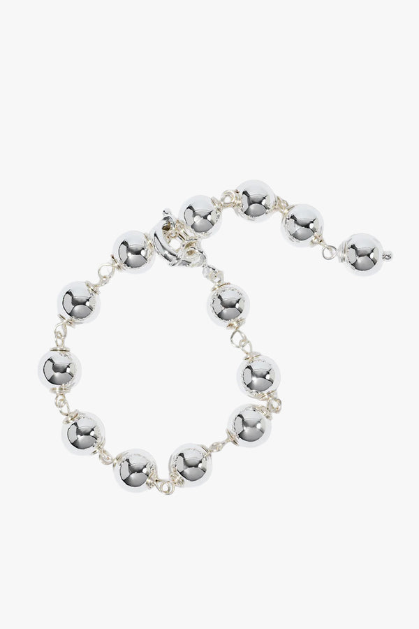 Silver Sphere Bracelet