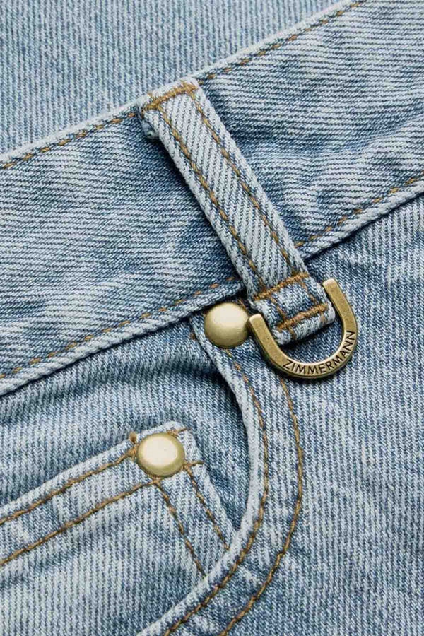 Denim Slim Flare Jean