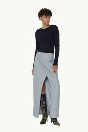 Maxi Wrap Skirt
