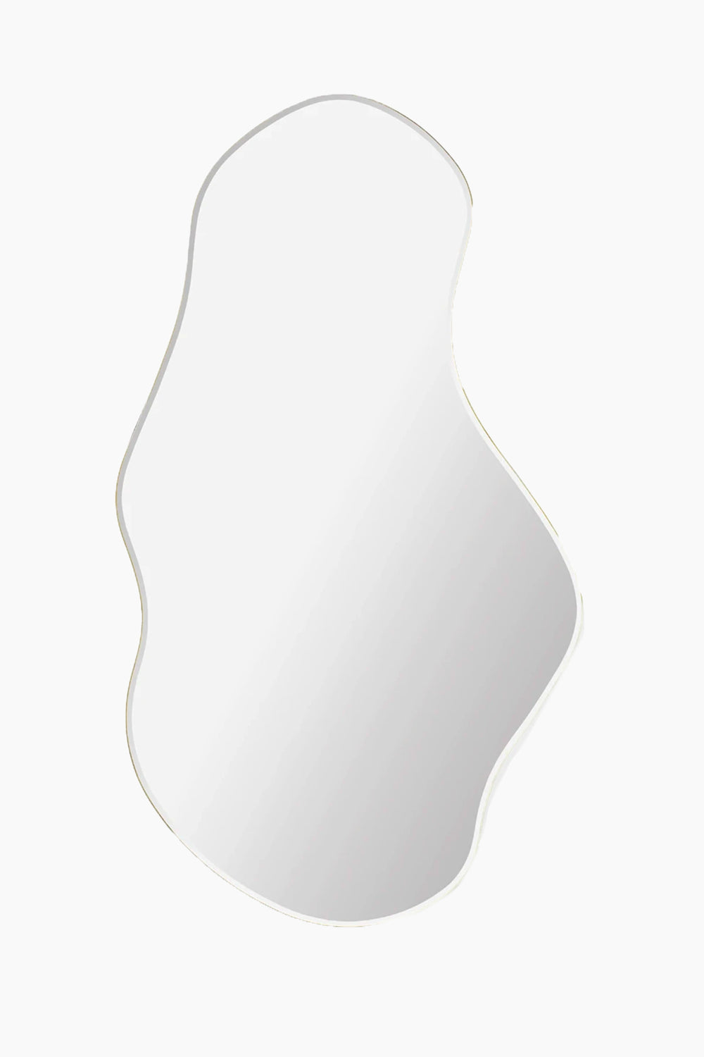 Pond Mirror Large Brass