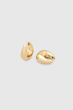 Bao Hoops Small Gold