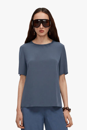 New Rubin Top Crepe De Soie