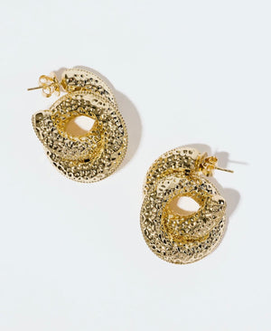 Petite Sasha Hoops Gold