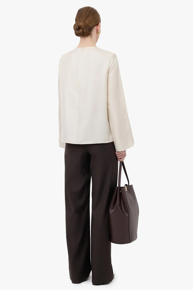 Azae draped blouse