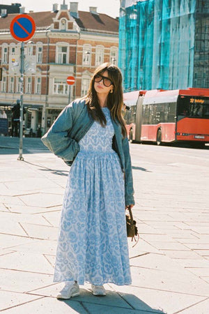 Checks Maxi Dress