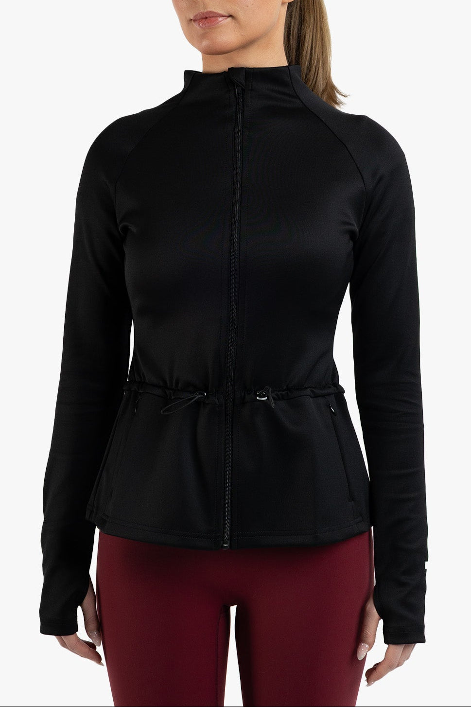 Peplum Running Jacket