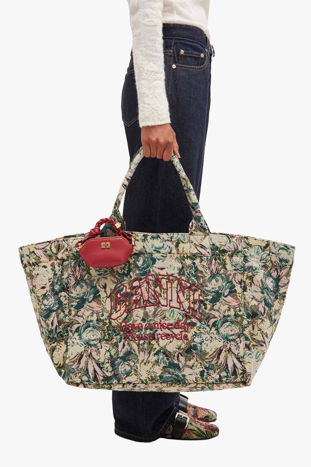 Shopper XXL Print Tapestry Reversible