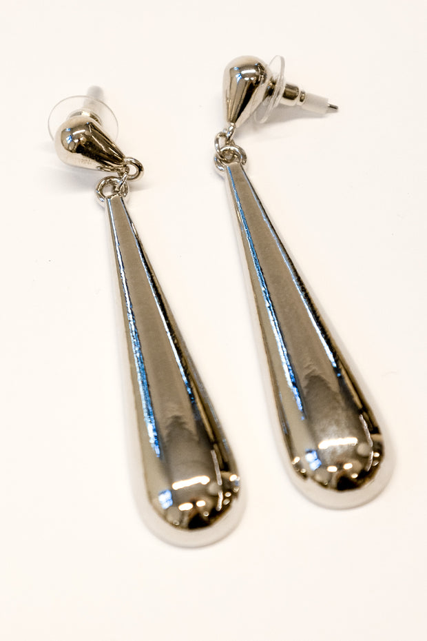 Silver Drop Earrings