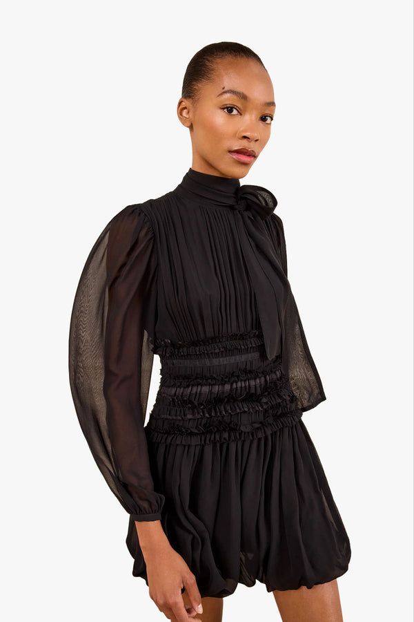 Celestine LS Silk Dress
